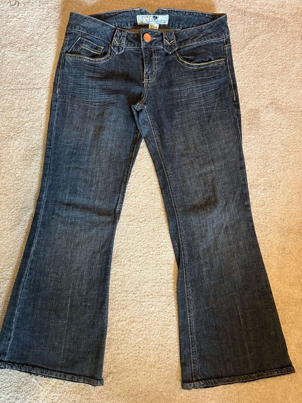 Jolt Jeans Dark Indigo Flare Jeans 11P
